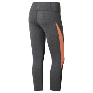 Reebok Lux 3/4 Tights Damen - DunkelGrau - DE 238-RXD